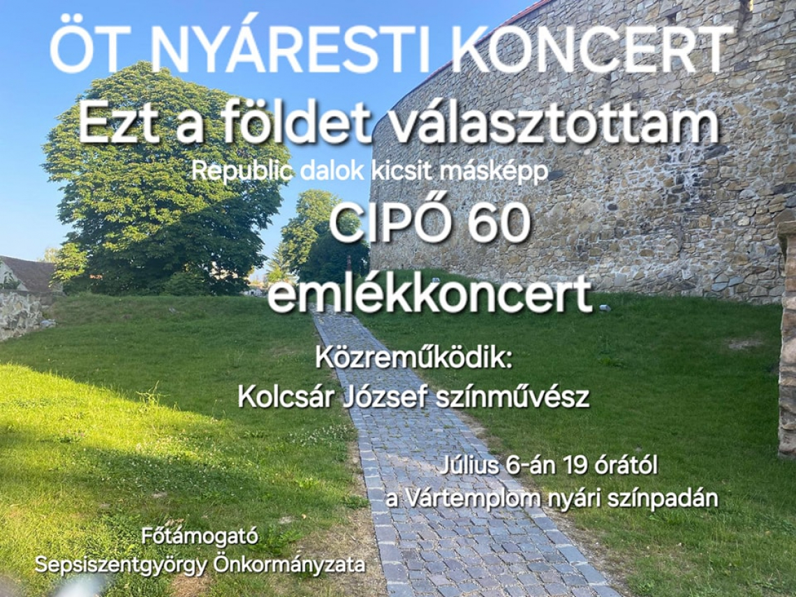 Cipő 60 - emlékkoncert