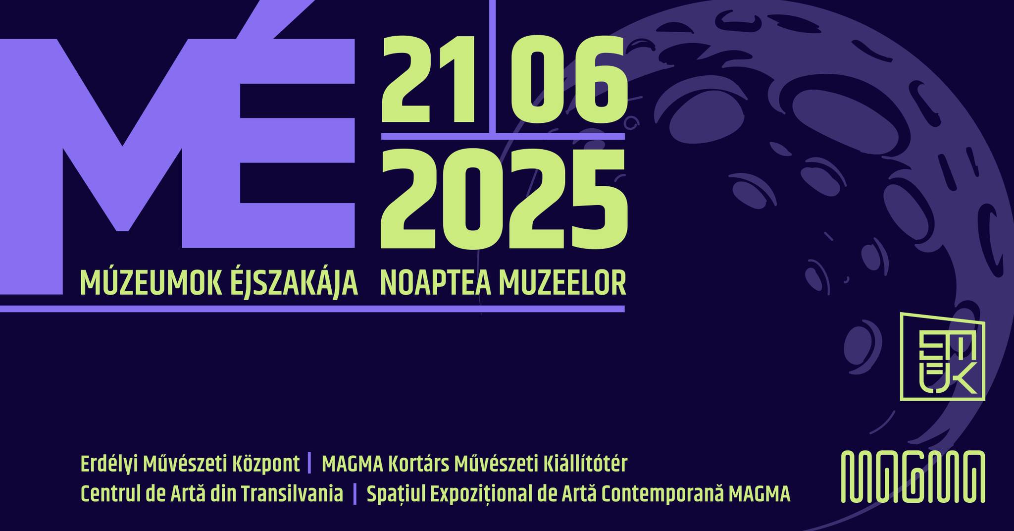 Múzeumok Éjszakája az Erdélyi Művészeti Központban és a MAGMA Kortárs Művészeti Kiállítótérben
