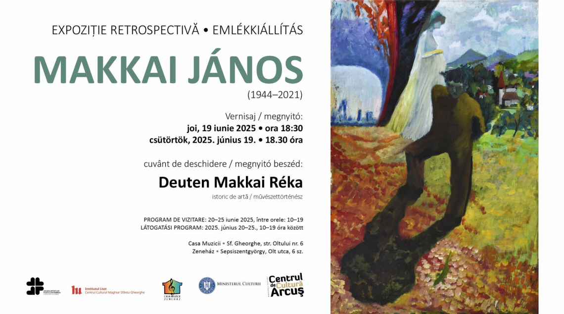 MAKKAI JÁNOS (1944–2021) EMLÉKKIÁLLÍTÁS