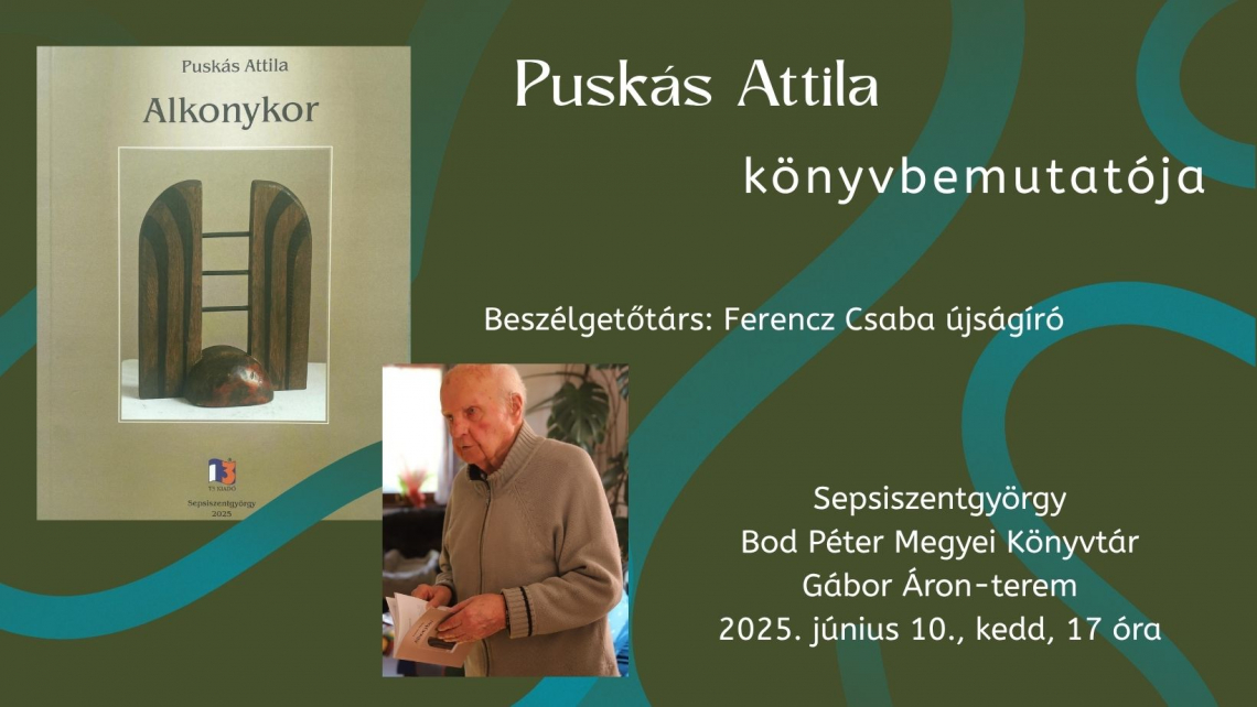 Puskás Attila könyvbemutatója