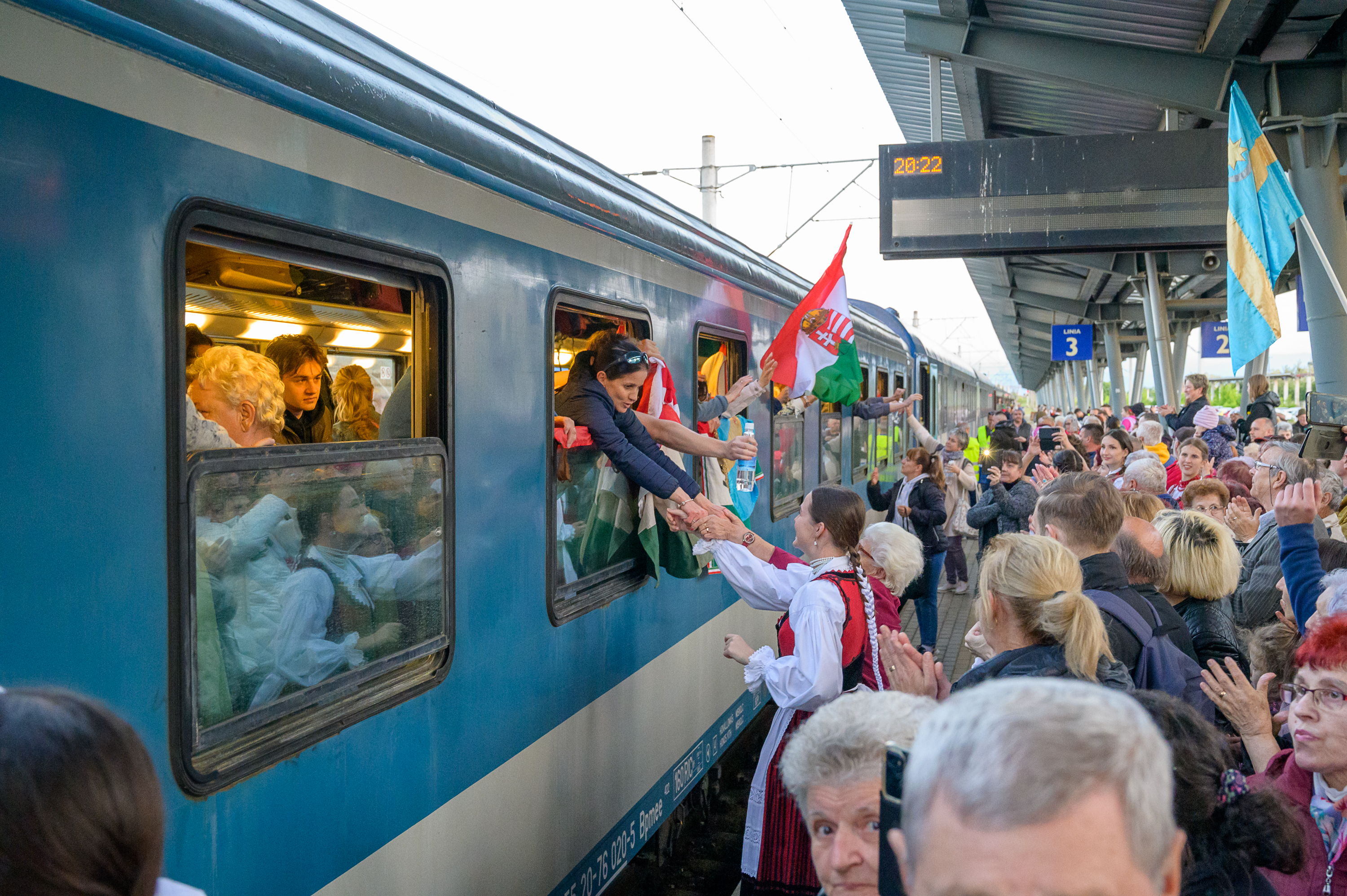 Idén is áthalad a Csíksomlyó Expressz – Székely Gyors Össznemzeti Zarándokvonat Sepsiszentgyörgyön