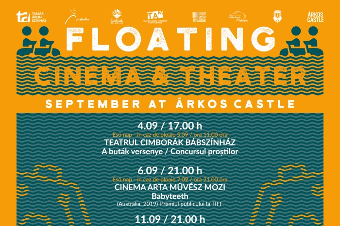 Floating Cinema&Theater – színház és mozi a tavon az árkosi Szentkereszty Kastély parkban