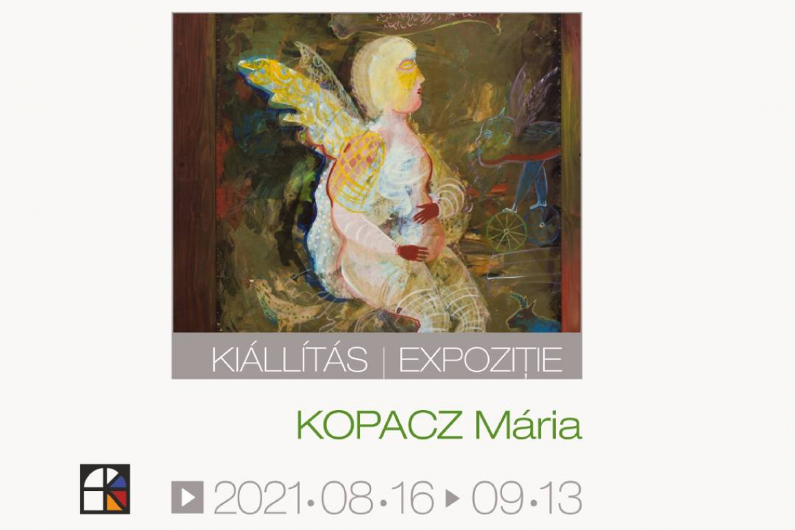 Kopacz Mária grafikus és festőművésznő kiállításának megnyitója