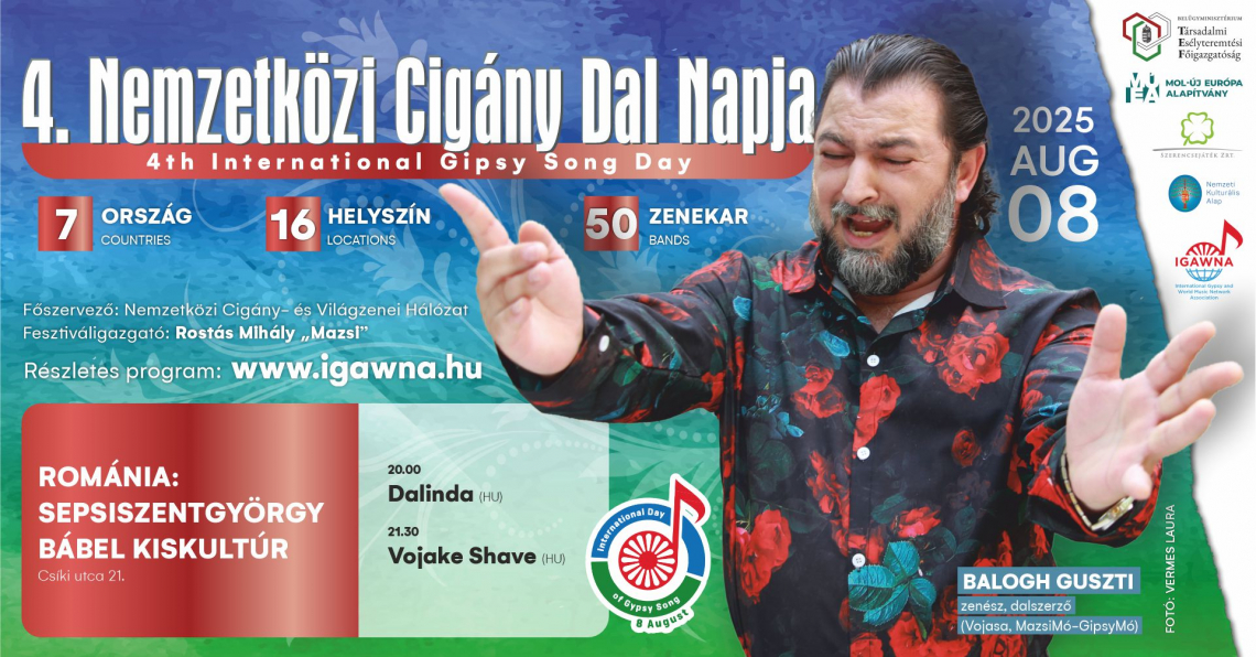 Negyedik Nemzetközi cigány dal napja