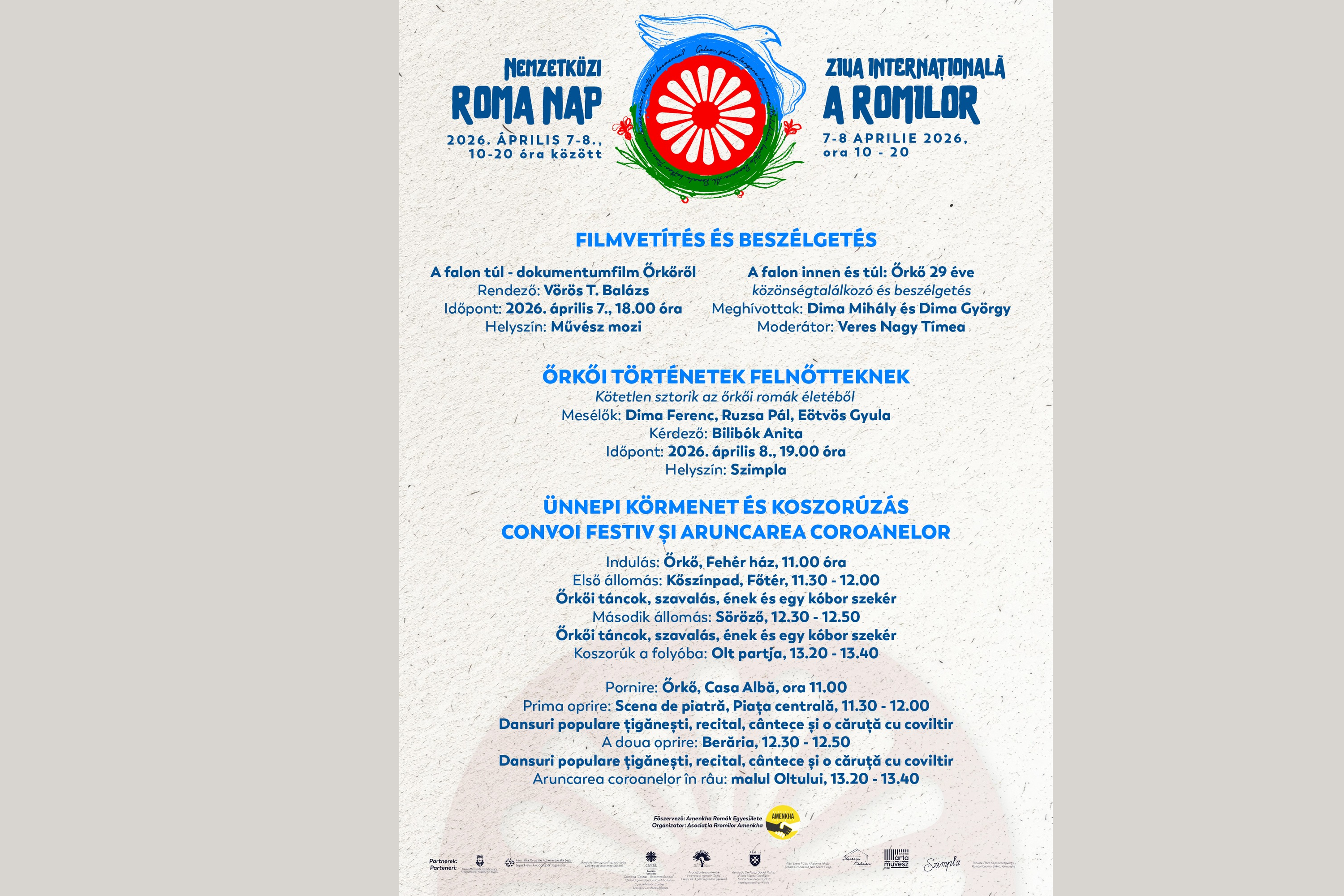 Sepsiszentgyörgyön is ünneplik a Nemzetközi Roma Napot Sepsiszentgyörgyön is ünneplik a Nemzetközi Roma Napot