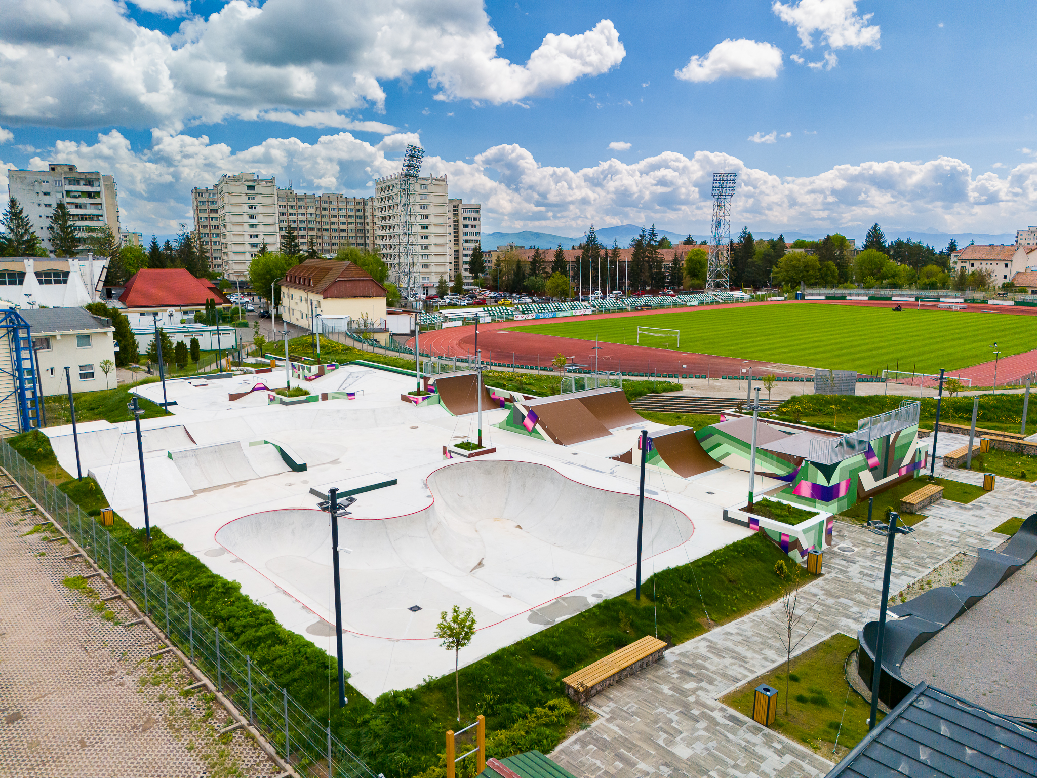 Május 1-jén megnyitja kapuit az új Skatepark Sepsiszentgyörgyön
