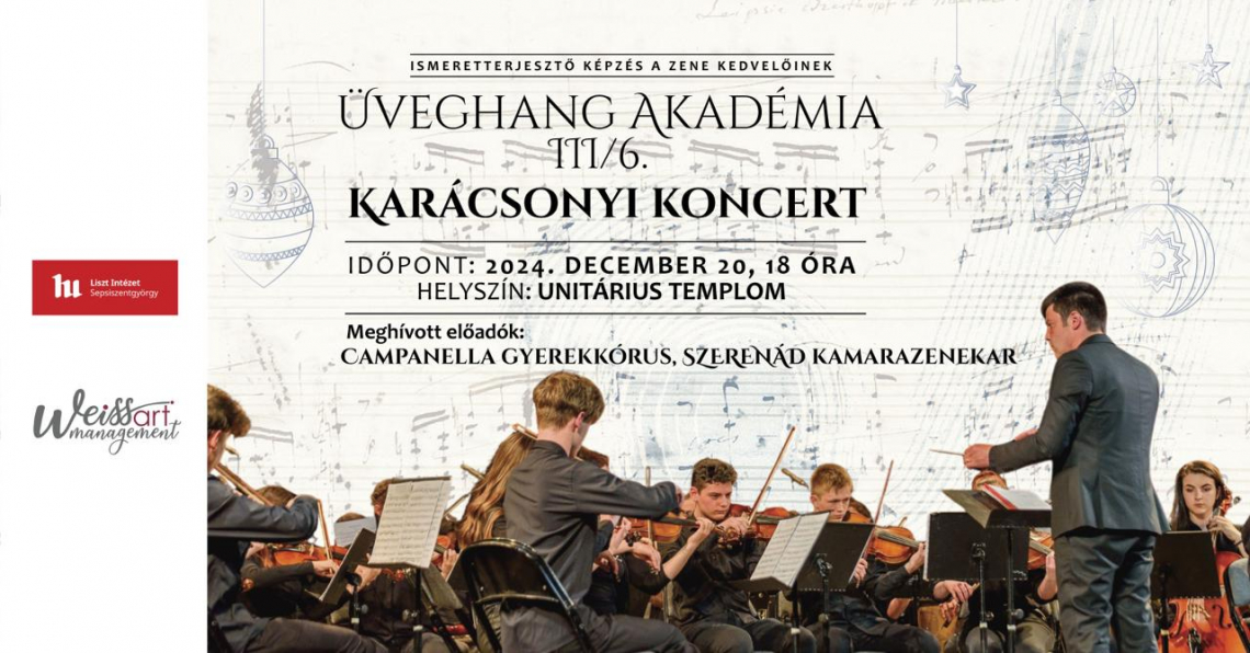 Üveghang Akadémia: Karácsonyváró koncert